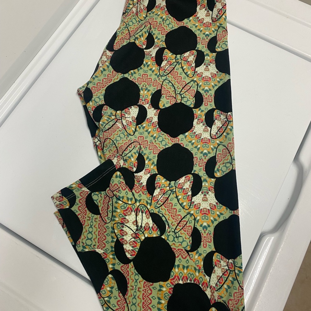 Disney Lularoe Minnie Leggings, OS